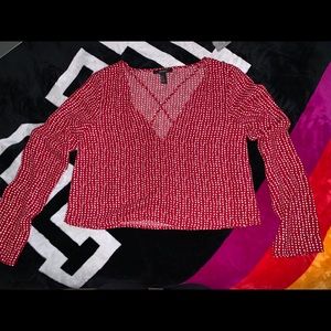 Long sleeve blouse